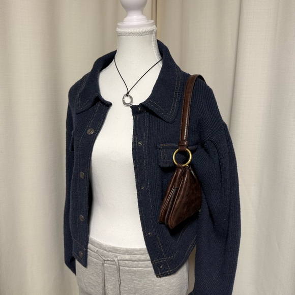 Zara Sweaters - ZARA batwing oversized cropped cardigan